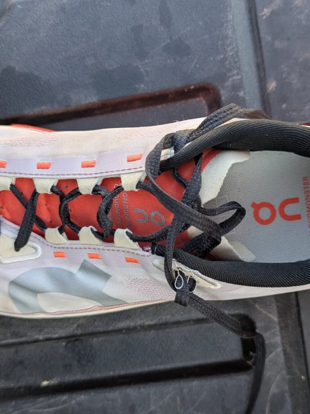 Cloudmonster Hyper - Orange and White 11.5